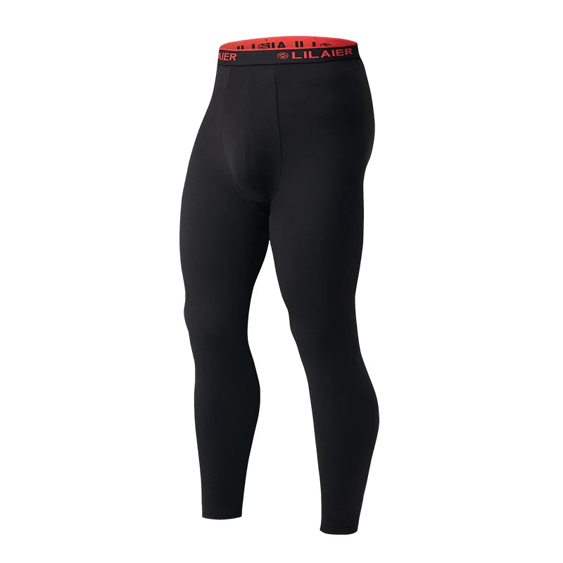 1/2-piece Autumn And Winter Men's Fashionable Printed Casual Sports Underwear Set Cycling And Running Plus Size Base Warm Suit