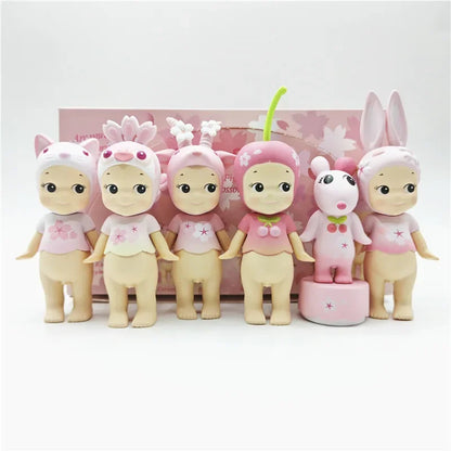 Sonny Angel Cherry Blossom Series Pink Blind Box Toys Anime Action Figure Model Original Ornament Children's Birthday Gifts