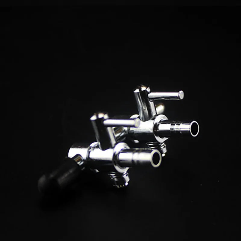 1 2 3 4 5 Way Aquarium Air Splitter Valve Fish Tank Air Pump Flow Splitter Distributor Pump Valve Tap Lever Control Switch Valve