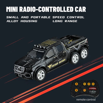 New RC Car MINI Alloy 1/64 Remote Control Car Convenient to Carry 60 Minutes of Work Time Children's Gifts Electronic Toys