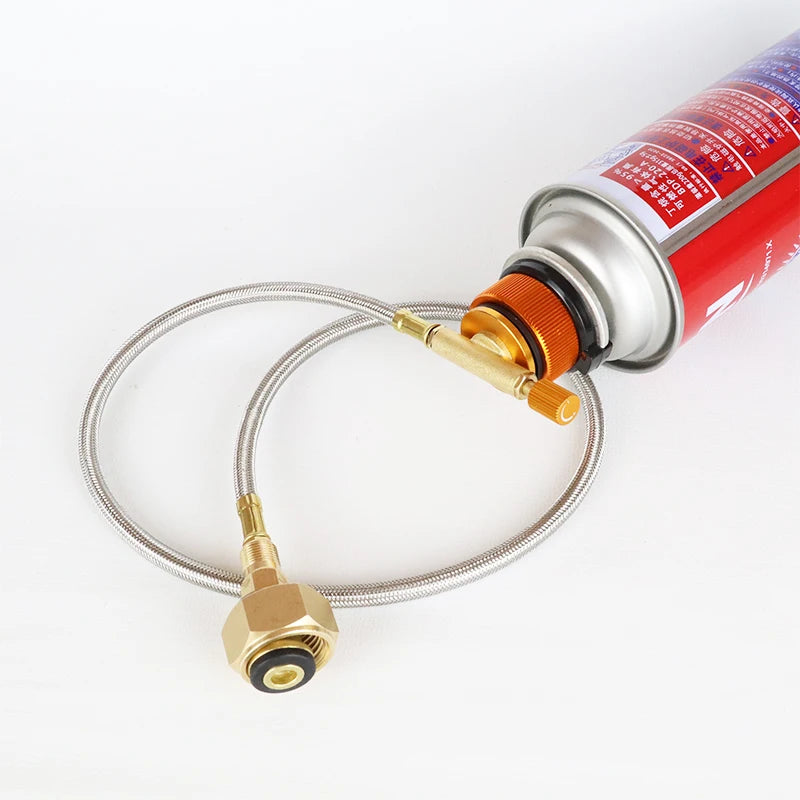 Camping Gas Stove Gas Refill Adapter Outdoor Cylinder Filling Adapter Gas Tank Furnace Connector Accessories Camping Equipment