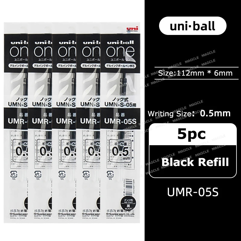 uniball ZENTO Standard 0.38/0.5mm Gel Pens,Water-Based Smooth Writing Roller Ball Pens Fit for a variety of occasions Stationery