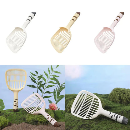 Cat Litter Shovel Scoop Plastic Pet Toilet Poop Artifact Garbage Sand Shovel Pet Cleaning Artifact Dog Shovel Pet Cleaning Tool