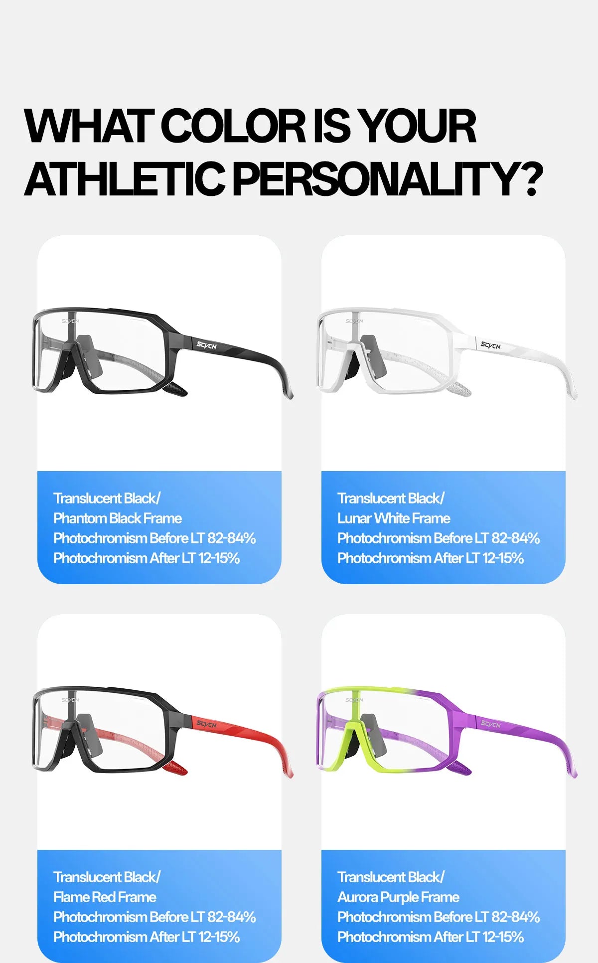 SCVCN New Riding Cycling Sunglasses Outdoor Sports Running Goggles Men's Mtb Bicycle Glasses Women Cycling Eyewear 1 Lens