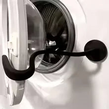 HOMEFISH Flexible Silicone Washer & Dryer Door Prop Easy-to-Use Bendable Sturdy Stopper for Odor-Free Appliances