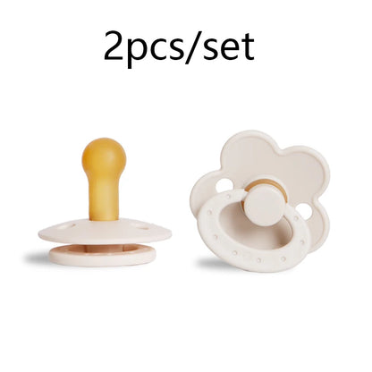 Modabebe Silicone Baby Pacifier Food Grade Silicone Newborn Soother Solid Color Dummies Silicone Nipple For Bebe 2PCS