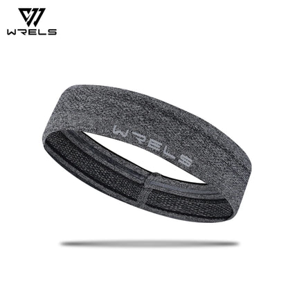 WRELS Headband Sport Band Elastic Non Slip Absorbent Sweatband Workout Running Basketball Gym Fitness Athletic Hair Band