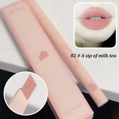 MUGE LEEN Dessert Lip Liner automatically swivel waterproof, long-laswet n wild Perfect Pout Gel Lip Liner | Comes Naturally