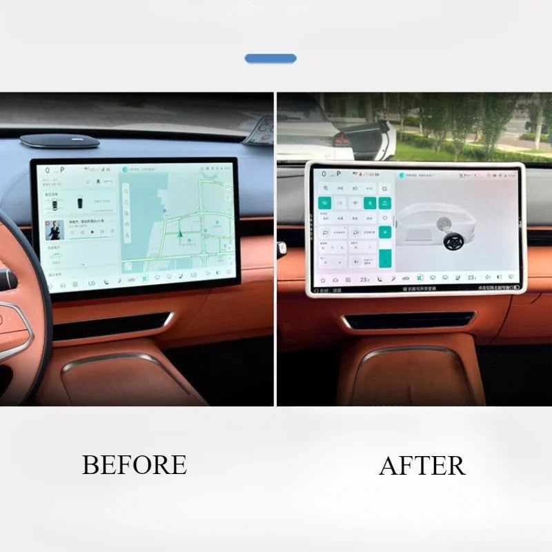 For Changan Deepal S07 S7 2024 Car Central Control Navigation Screen Display Protective Cover Silicone Frame Auto Accessories