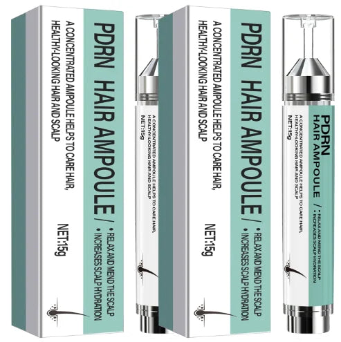 Hair Ampoule with Keratin & Biotin, Deeply Moisturizes & Repairs Hair, Increases Scalp Hydration for Healthy-Looking Hair.