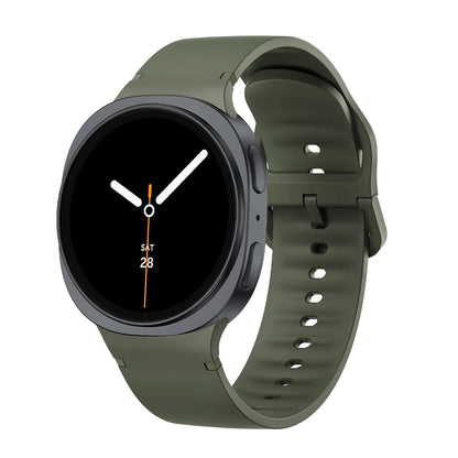 1:1 Sport Band for Samsung Galaxy watch 9 8 44mm 40mm 8 classic 46mm Wrist Replacement Belt Bracelet Correa Galaxy watch8 Straps