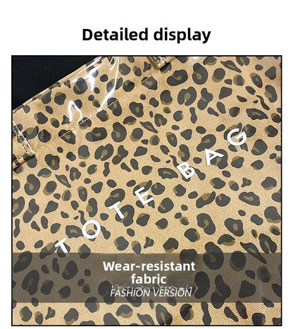 Leopard Print Women's Handbag Summer New Large-capacity Fashionable Tote Bag Fashionable Handbag Bags for Women Designer Bags