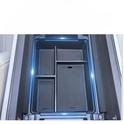 For omoda C9 phev 2024 2025 Indoor Central Upper Layer Console Car Armrest Storage Box Holder Interior Car Accessories