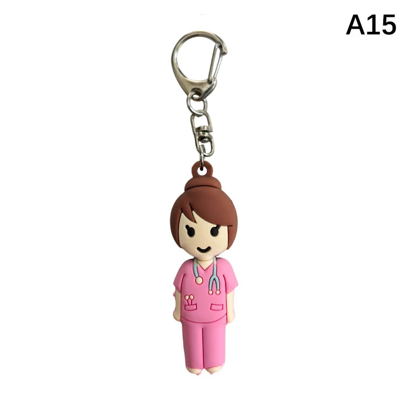 New Syringe-Shaped Ampoule Bottle Opener Keychain Rubber Cutter Aid Medication Vial Breaker Tool For Home Nurses And Doctors