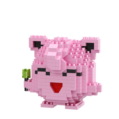 75 Style Building Blocks Assembly Anime Picachu Charizard Doll Blastoise Bulbasaur Gengar Bricks Figures Toy for Kid Gift