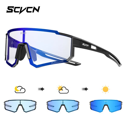 SCVCN Fashion Street Sunglasses for Men Sport Y2K Cycling Glasses MTB Bike Bicycle Camping Golf UV400 Glasses Women Baseball