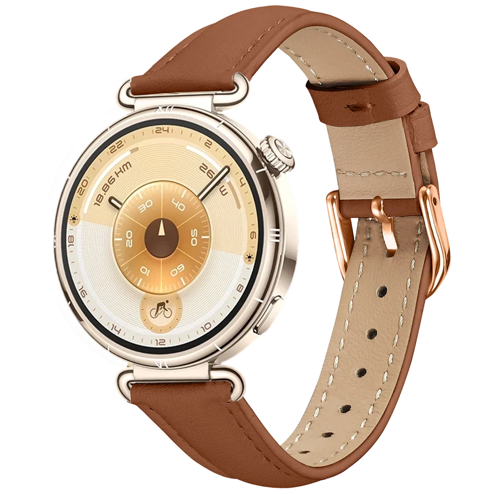 Leather Band Suitable for Huawei Watch GT6 41mm High-end Texture Wristband Compatible with Huawei Watch 5 42mm GT5 GT4 41mm