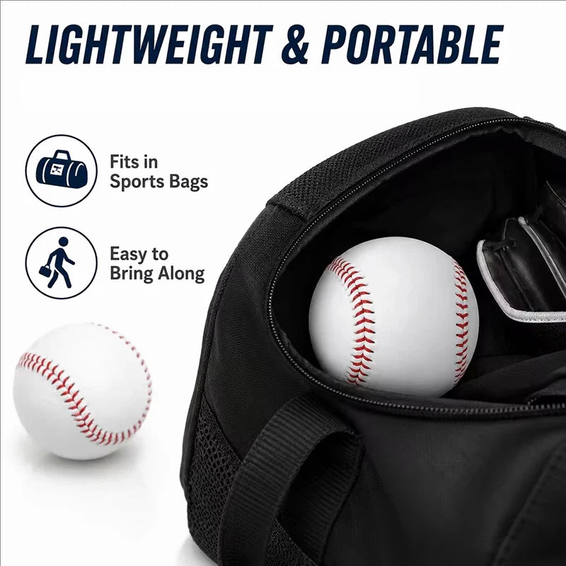 Soft and Hard Baseball PU Outer Layer Multifunctional Training Ball Suitable for Hitting Practice Outdoor Sports and Daily Game