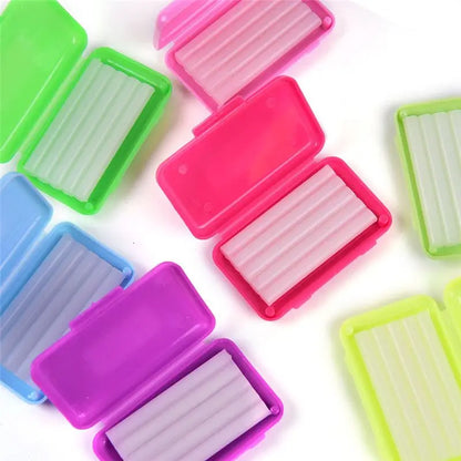10pcs Fruit Flavour Orthodontic Relief Wax For Braces Gum Irritation Teeth Whitening Dental Oral Care Ortho Wax