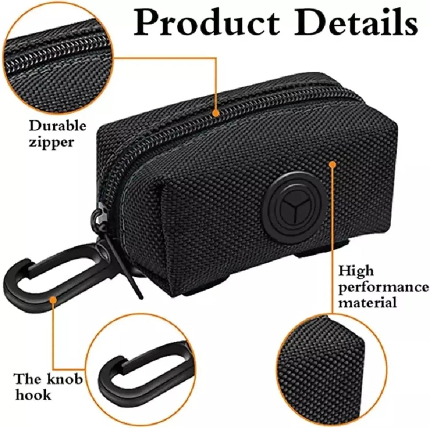 New Dog Poops Bags Holder Pet Bags Dispenser Container for Dog Bags Dispenser Dog Poop Collector GQJ02