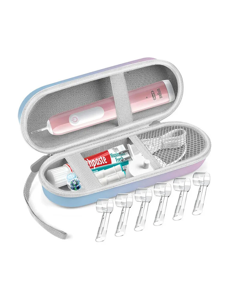 Convenient electric toothbrush travel storage box, dental kit box, toothbrush box
