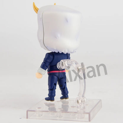 Aixlan#2027 JoJo's Bizarre Adventure Figure Weather Report Cute Edition 10cm JOJO PVC Action Figure Amine Collectible Figurine