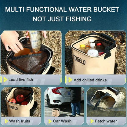8L/13L Bucket All for Fishing Stuff Fishing Supplies New Accessorie Tackle Articles Accessory Suitcase Good Sports Entertainment