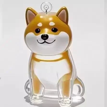 Dog Hair Storage Box Puppy Hair Memorial Keepsake Capsule Pet's Dog/Cat Fur Container Transparent Capsule Keychain Souvenirs
