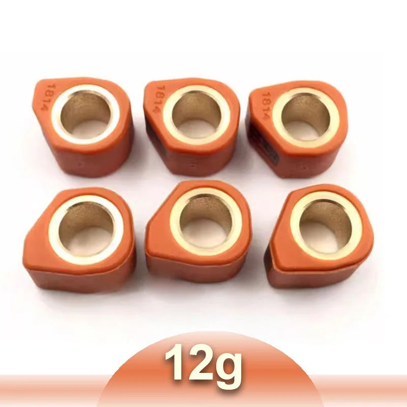 Performance Variator Weight Rollers Polygon Sliders 18X14mm For KOSO GY6 150cc Scooter 12/13/14/15/16/17/18 Gram