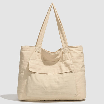 Women's Fashion Shoulder Bag Class Large Capacity Student Tote Bag New Canvas Commuter Handbag Carrying Bags cabas eco bag