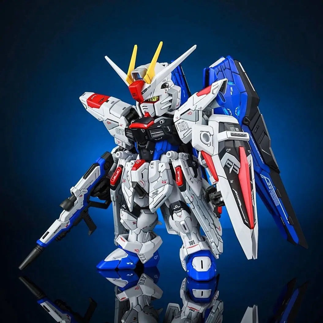 Mgsd Freedom Zgmf-X10a Mechanical Assembly Model Kit Action Figures Boys Robot Toy Desktop Decoration Christmas Gift Collectible