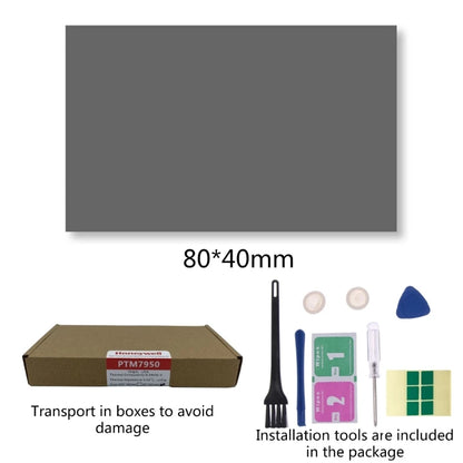 Thermal Conductive 8.5W Pad -Honeywell PTM7950 Phase Change Silicone Pad Sheet Laptop CPU GPU Silicone Grease Pad
