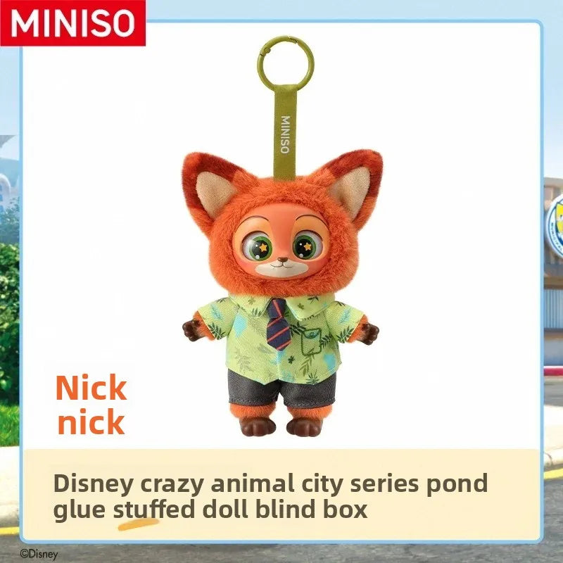 2025 new Disney Zootopia 2 Plush Vinyl Keychain Blind Box Collectible Toy Gift for Girls Animal Mystery Trending Child Toys