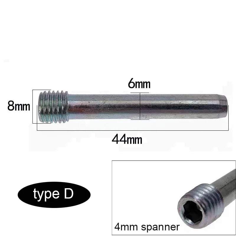 Motorcycle Lower Pump Disc Brake Pad Fixing Screw M8 M10 M7 Hexagonal Guide Bolt Guide Pin