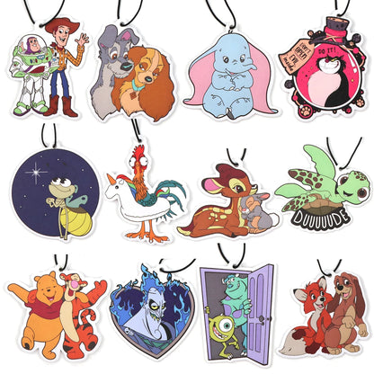 Cute Animals Fragrant Paper Auto Interiors Cartoon Car Fragrance Cabinet Bedroom Air Freshener Hangings Solid Perfume Gifts