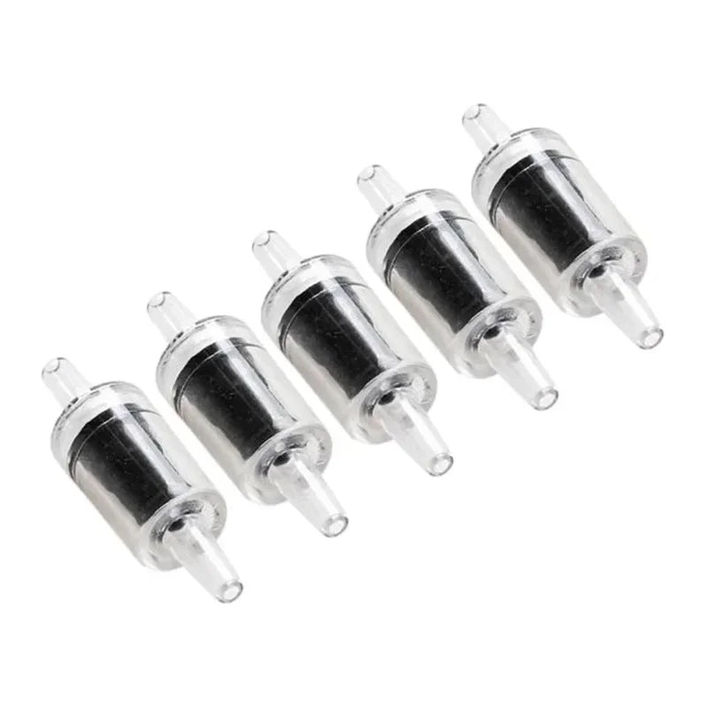 10pcs Plastic One Way Check Valve for Aquarium Air Pump Non-Return Home Fish Tank CO2 System