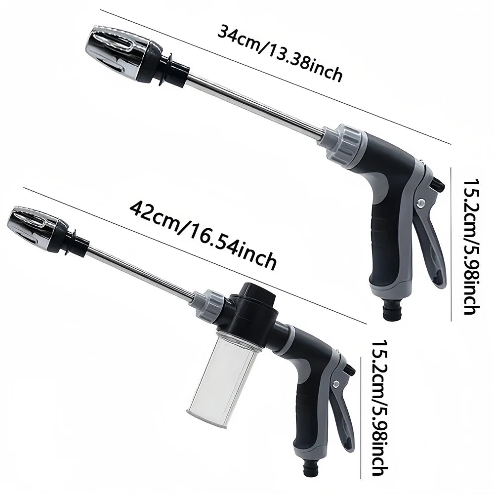 1 Pack High Pressure Spray Water Gun Garden Watering Hose Nozzle Sprinkler Car Washing Gun Car Cleaning Washing Tools