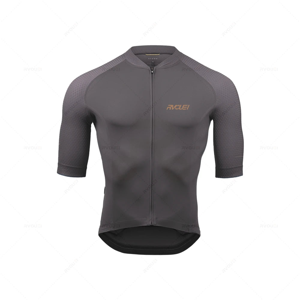 2027 Rvouei Pro Team Bicycle Clothing Men New Road Bike Wear Racing Clothes Breathable Cycling Jersey Set Ropa Ciclismo Maillot