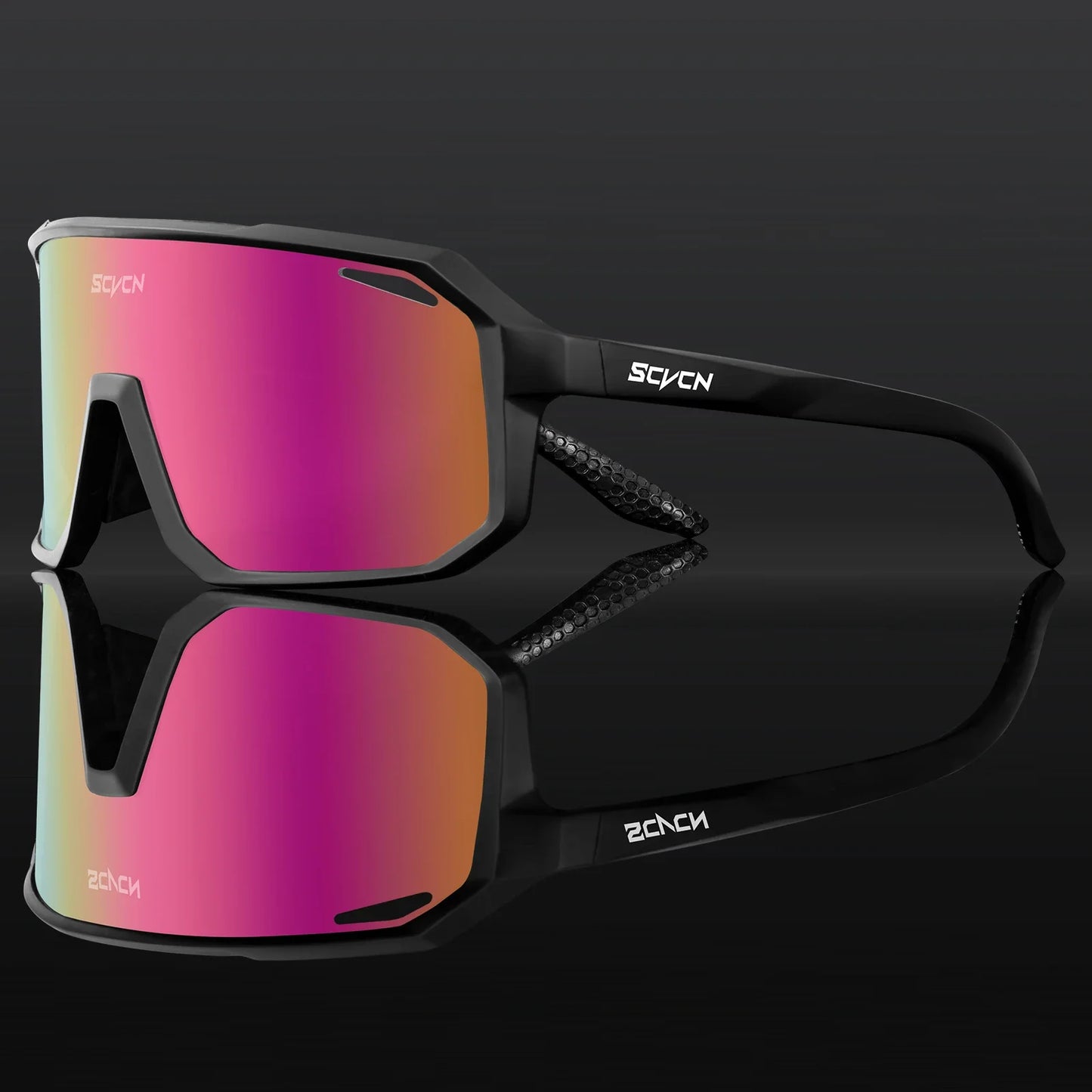 SCVCN Cycling Sunglasses Bike Mountain Driving Glasses Outdoor Sports Hiking Glasses Men's Glasses for Leisure Sunglasses