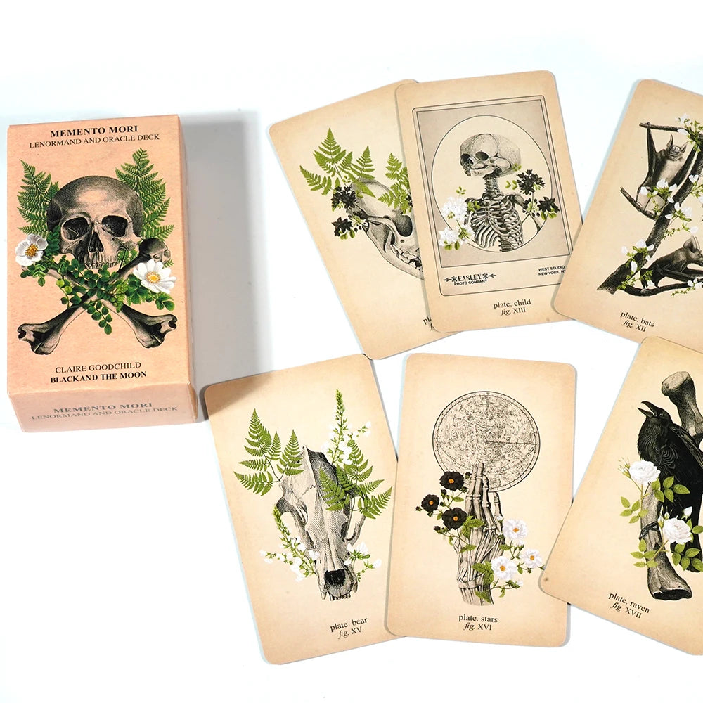 Memento Mori Lenormand and Oracle Deck by Claire Goodchild Ideal for divination lovers gift for spiritual enthusiast