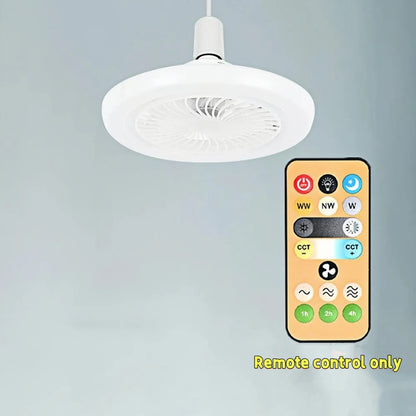 E27 Remote Control Wireless Switch, Adjustable 3 Colors & 3 Gears, 1-4H Timer, Easy Install, Energy Saving