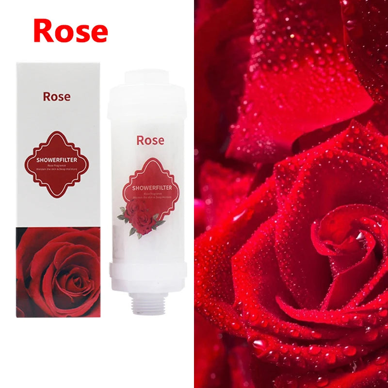Filter For Shower Scented Shower Head Water Softener Improve Hair Skin Removal Shower Purifier Bathroom Accessories