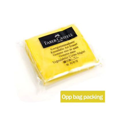 Faber - Castell Premium Soft Kneadable Eraser, Perfect for Art Painting, Design & Plasticine Stat - Ultra - Plastic Sketch Tool