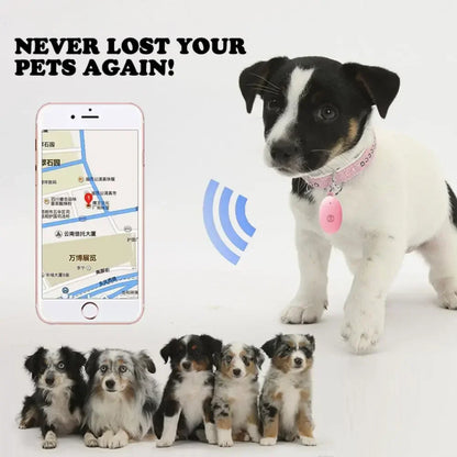 Dog Cat Finder Mini GPS Tracking Device Anti-lost Tracker IOS/ Android For Kids Pet Key Wallet Smart Bluetooth Tracker Locator