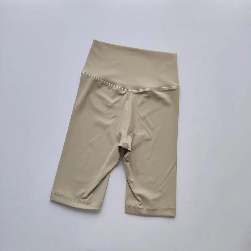 Women Sports Shorts Yoga Shorts Short Legging High Waist Fitness Tight Shorts Quick Drying Workout Clothing Cycling Gym Shorts
