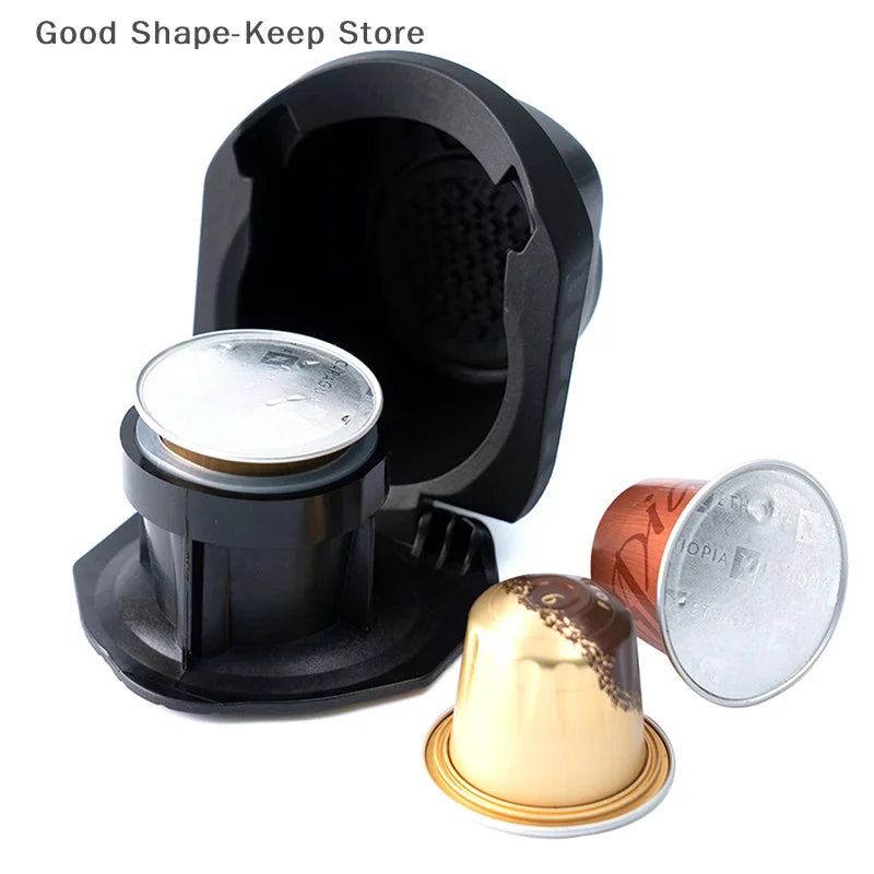 Reusable Coffee Capsule Adapter for Dolce Gusto Genio S Crema Pod Grinder - Eco-Friendly and Compatible with Coffee Pods
