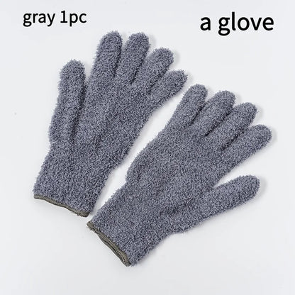 1pc Microfiber Dusting Gloves-Stretchable & Breathable Cleaning Gloves,Non-Waterproof for Cars, Boats, RVs, Pools, Home, Kitchen