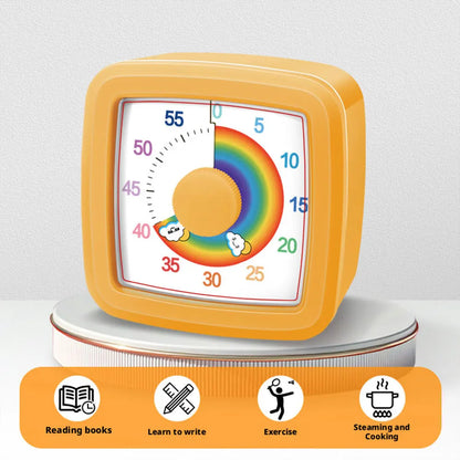 Visual Timer Children's Self-discipline Tool Countdown 60-minute Student Learning Homework Time Pomodoro Stopwatch Management