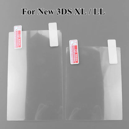 1PCS Top Bottom HD Clear Protective Film For NS NDSL NDSL for 2DS New 3DS XL LCD Screen Protector