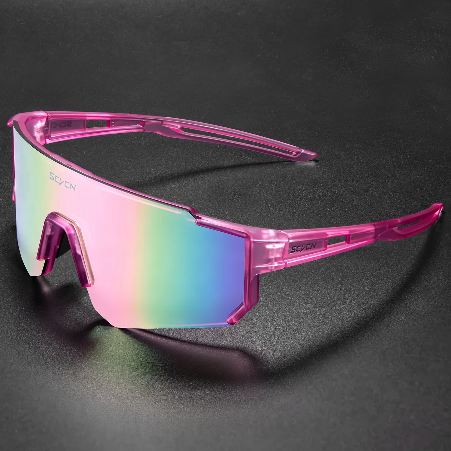 SCVCN Fashion Cycling Glasses Bike Baseball Sunglasses for Men UV400 Sports MTB Outdoor Goggles Bicycle Women Sunglasses Riding